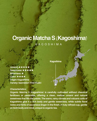 Organic Matcha S (Kagoshima) / sample 20g