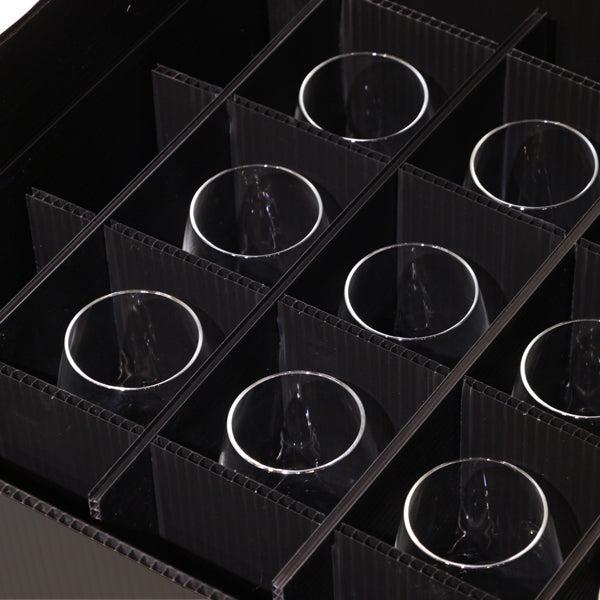 INAO Wine Tasting Set – 12 Glasses & Storage Box – view 2