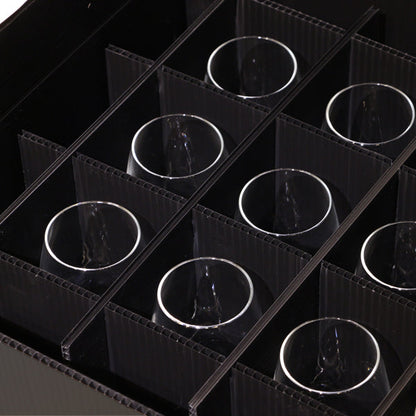 INAO Wine Tasting Set – 12 Glasses & Storage Box – view 2