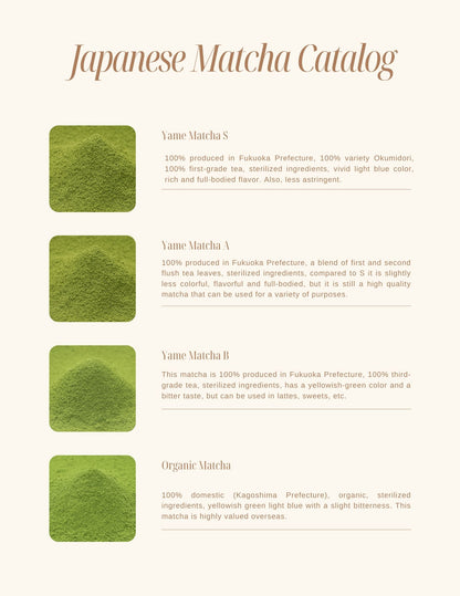 Yame Matcha A / muestra 20g