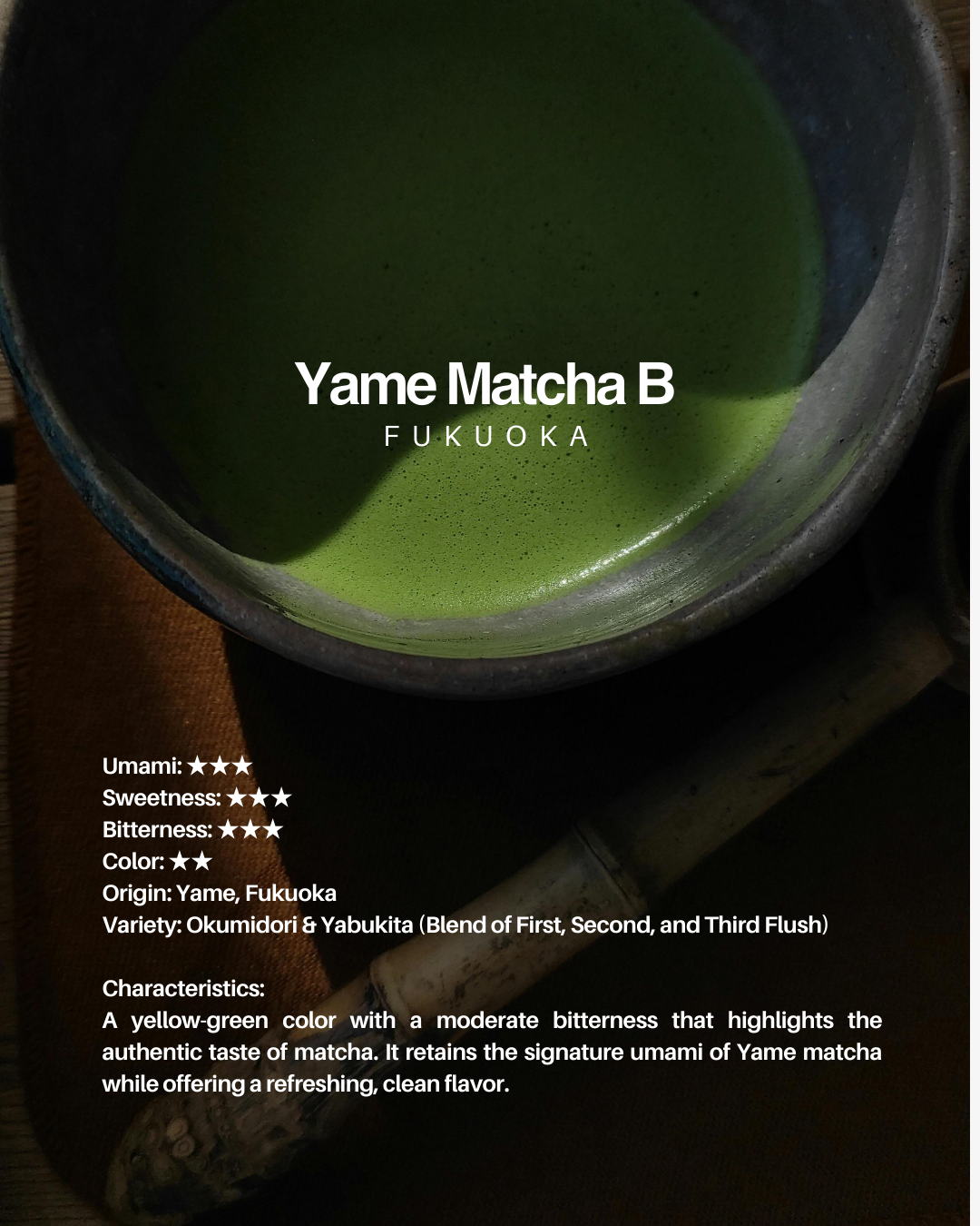 Yame Matcha B / sample 20g