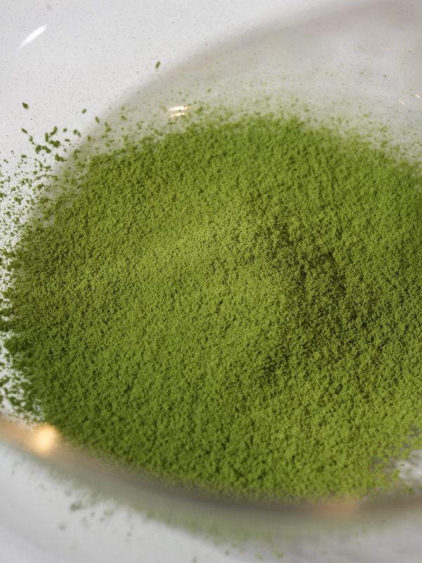 Fresh matcha powder